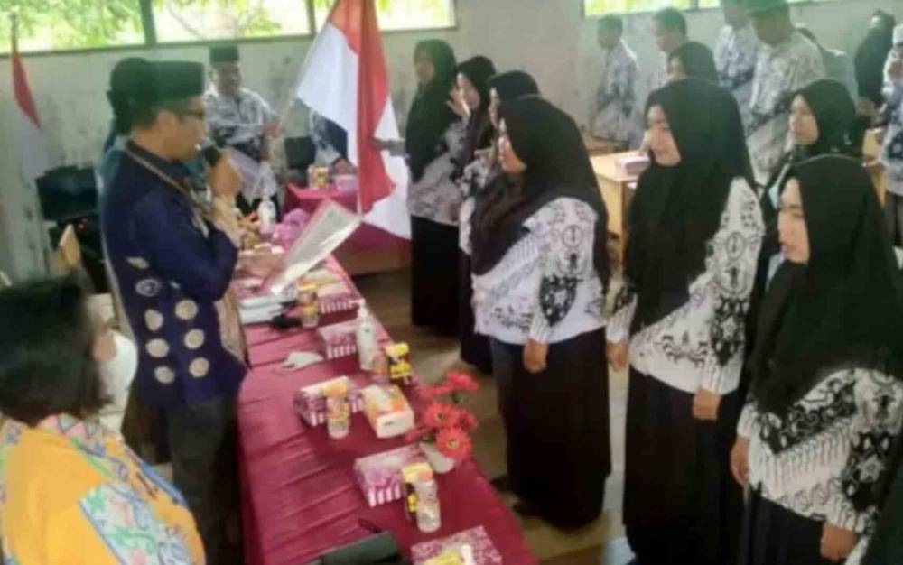 FKG PAI TK Pulau Petak Dikukuhkan, Ini Harapan Kasi PAI Kemenag Kapuas