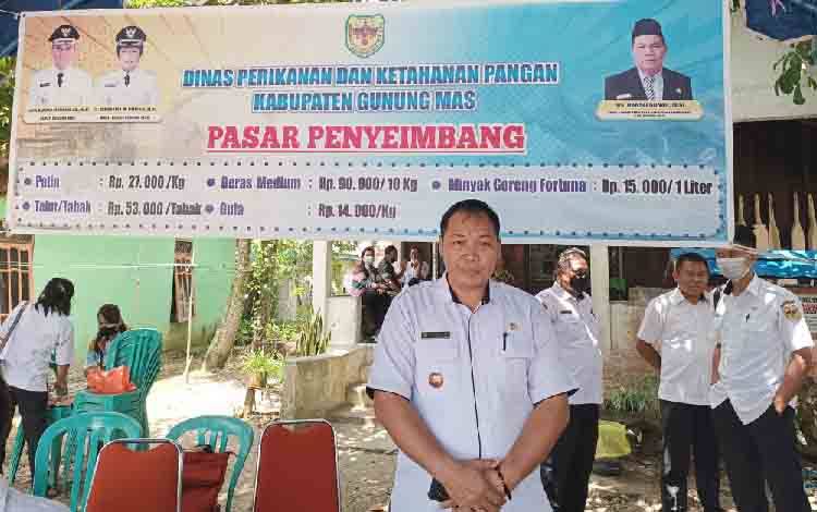 Begini Tanggapan Lurah Tampang Tumbang Anjir Soal Pasar Penyeimbang