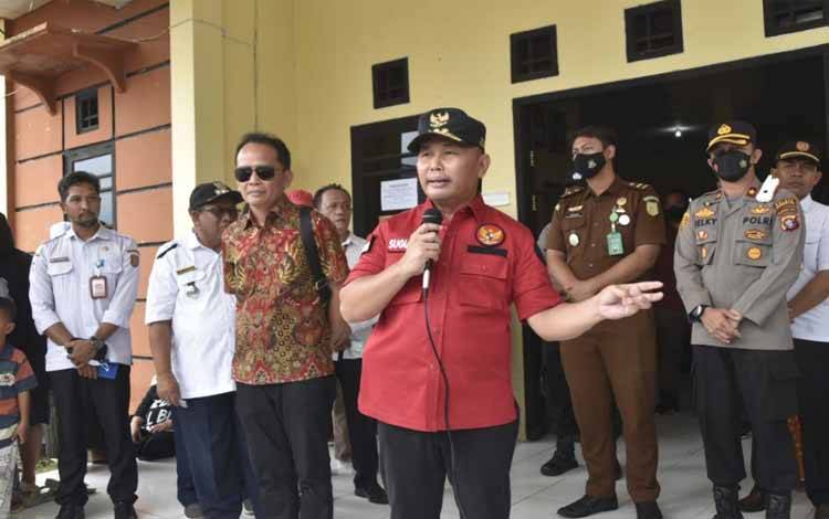 Gubernur Kalteng Roadshow ke Kobar Pastikan Pelaksanaan Pasar Murah