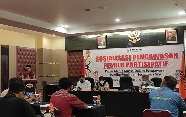 Bawaslu Kalteng Sosialisasikan Pengawasan Pemilu Partisipatif