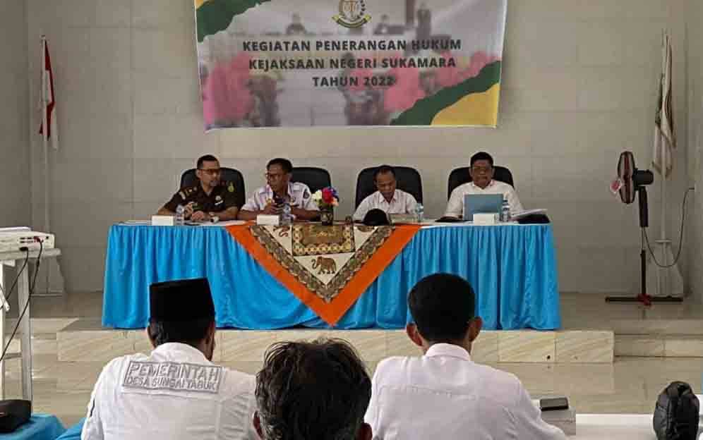 Kejaksaan Negeri Sukamara Sosiliasikan Peyuluhan Hukum Terkait Permasalahan Tanah