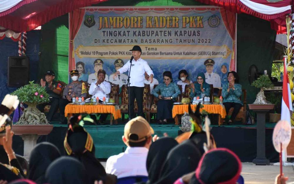Jambore Kader PKK Tingkat Kabupaten Kapuas Juga Sebagai Wadah Silaturahmi