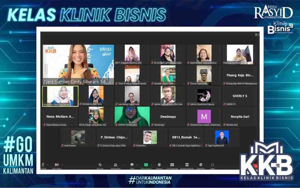 Monica Putri Rasyid Fasilitasi UMKM Belajar Tips Jitu Mengelola Keuangan Bisnis