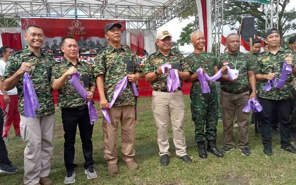 Semarak Lomba dan Seni dalam Rangka HUT TNI ke 77 Pertandingkan Berbagai Jenis Olahraga Tradisional