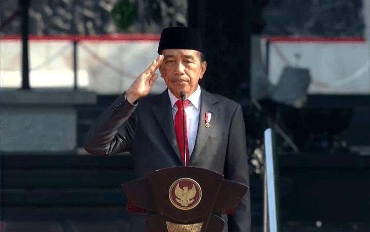 Jokowi Pimpin Upacara Hari Kesaktian Pancasila