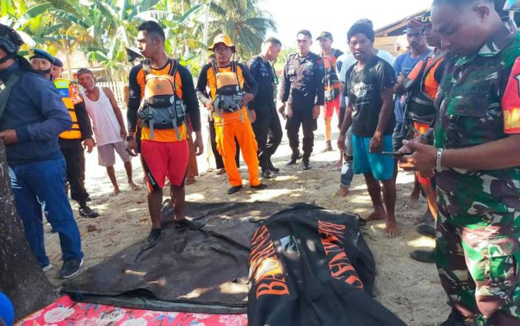 Basarnas Temukan Jasad Anggota TNI Diterkam Buaya
