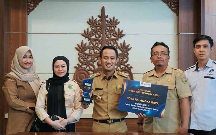 Media Center Palangka Raya Raih Peringkat Satu Nasional