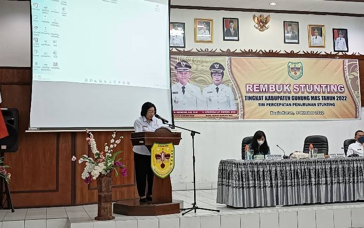 Bupati Gunung Mas: Penurunan Angka Stunting Dimulai dari Keluarga