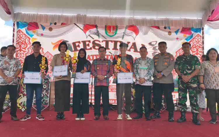 Bupati Katingan Tutup Festival Kreativitas Budaya Anak Tabela