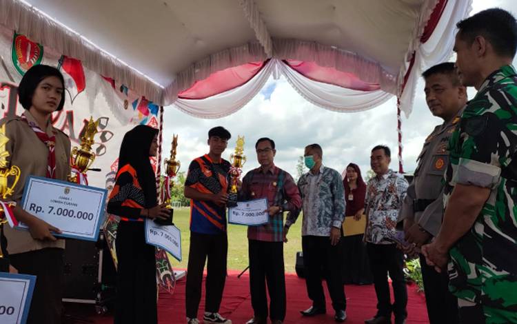 Harapan Bupati Katingan pada Penutupan Festival Kreativitas Budaya Anak Tabela