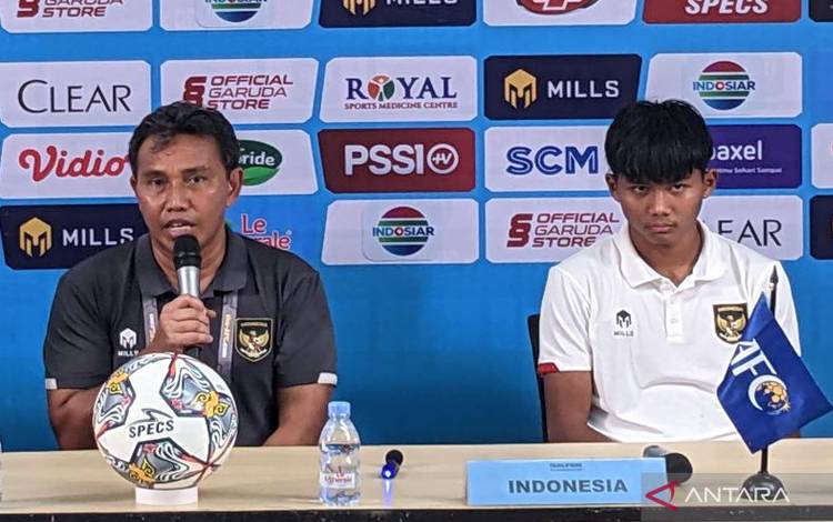 Bima Sakti Akui Performa Timnas U-17 Indonesia Menurun