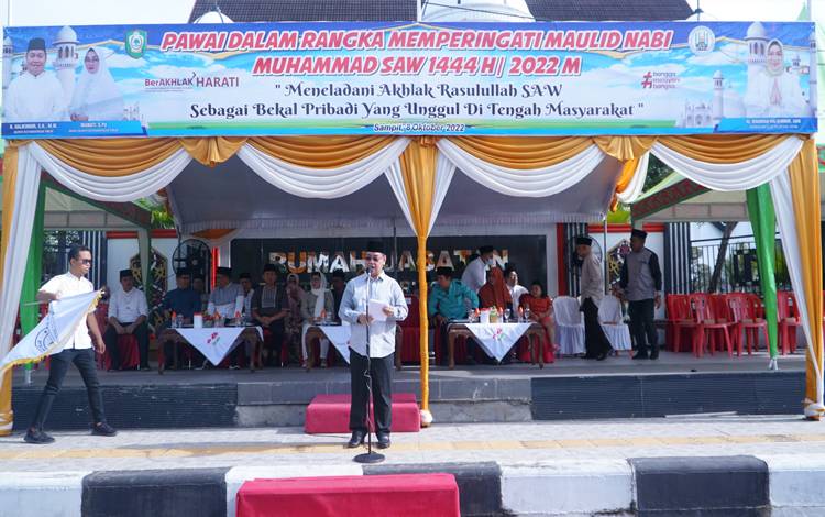 Pawai Maulid Nabi, Halikinnor Titipkan Pesan dan Harapan kepada Masyarakat?