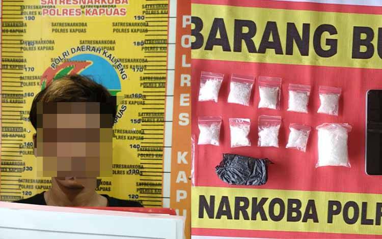 Kedapatan Simpan 95 Gram Sabu, Pemuda Ini Ditangkap Polisi