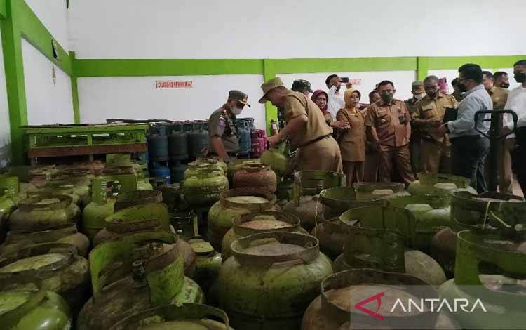 Pemprov Kalteng Sidak Agen Elpiji untuk Menjaga Stabilisasi Harga