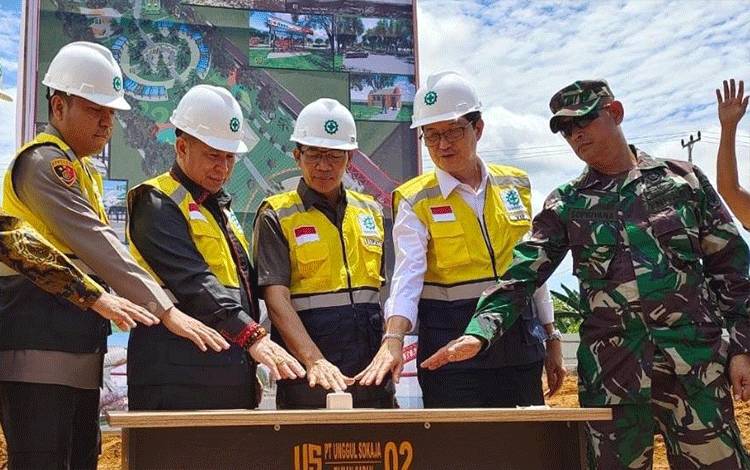 Taman Sapan Jadi Ikon Baru Puruk Cahu