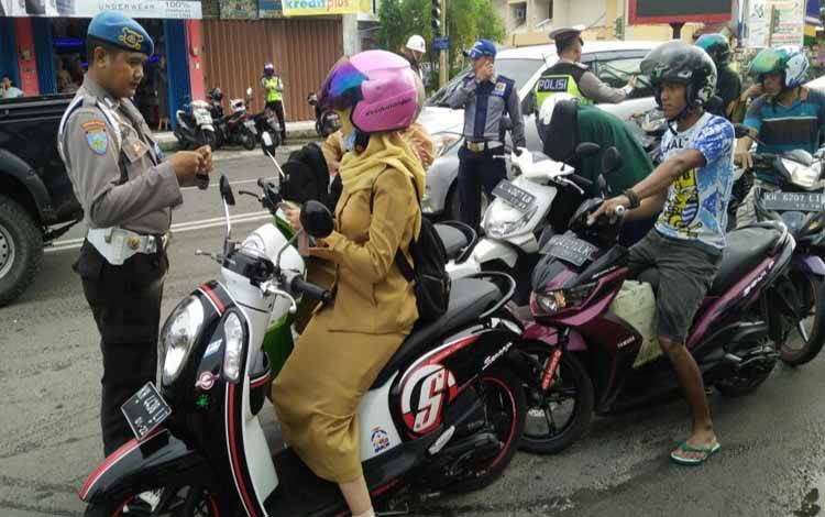 Satlantas Polres Kotim Tindak 162 Pengendara Selama Operasi Zebra Telabang 2022?