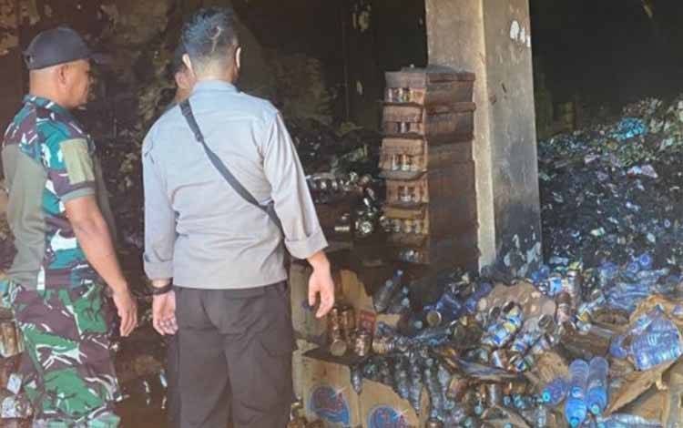 Kebakaran Gudang di Parenggean Diduga Akibat Korsleting Listrik