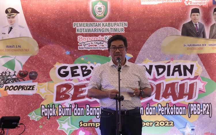 Bapenda Kotim Bidik Galian C Menambah Objek PAD