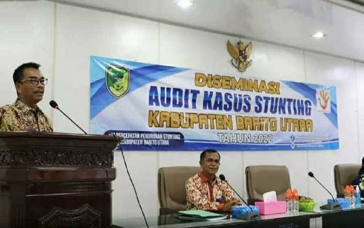 Pemkab Barito Utara Rapat Diseminasi Audit Percepatan Penurunan Stunting