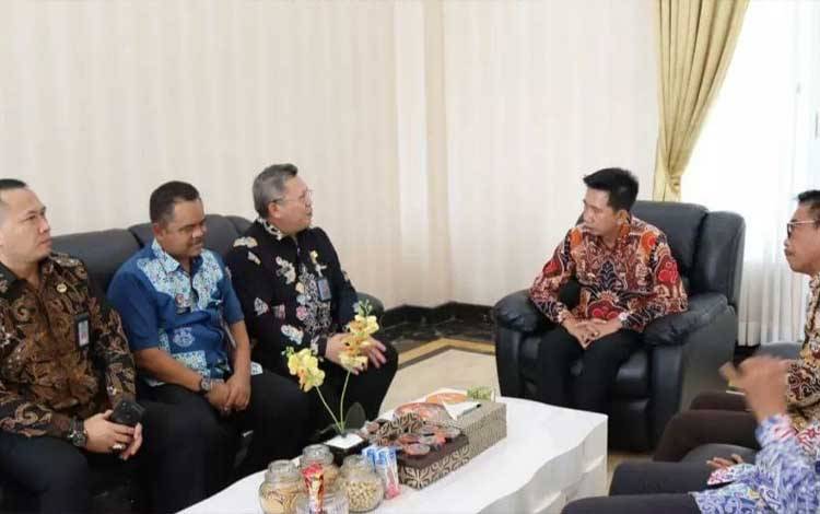 Bupati Barito Utara Terima Kunjungan Pejabat Eselon II Kantor Imigrasi Kalteng
