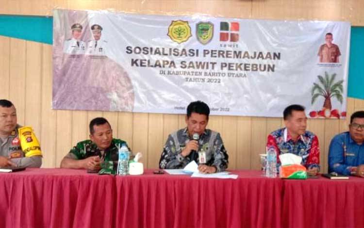Asisten Sekda: Peremajaan Sawit Rakyat Harus Memenuhi Empat Unsur