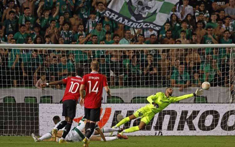 Manchester United Menang Susah Payah 1-0 atas Omonia Nicosia