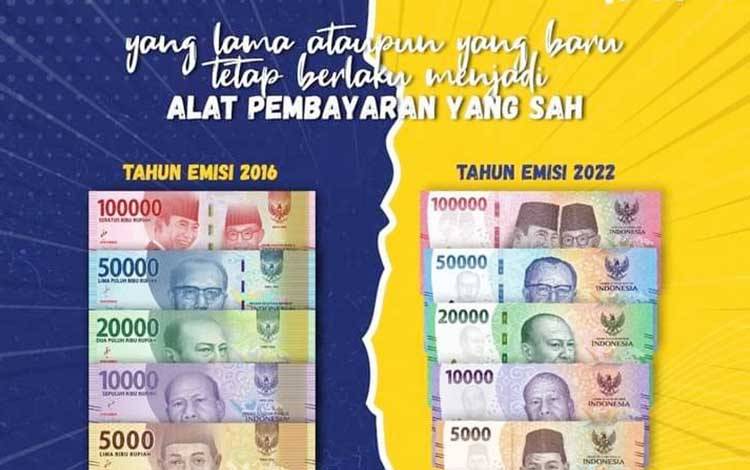 Begini Kata Kepala BI Kalteng?Terkait Uang Rupiah Tahun Emisi 2022
