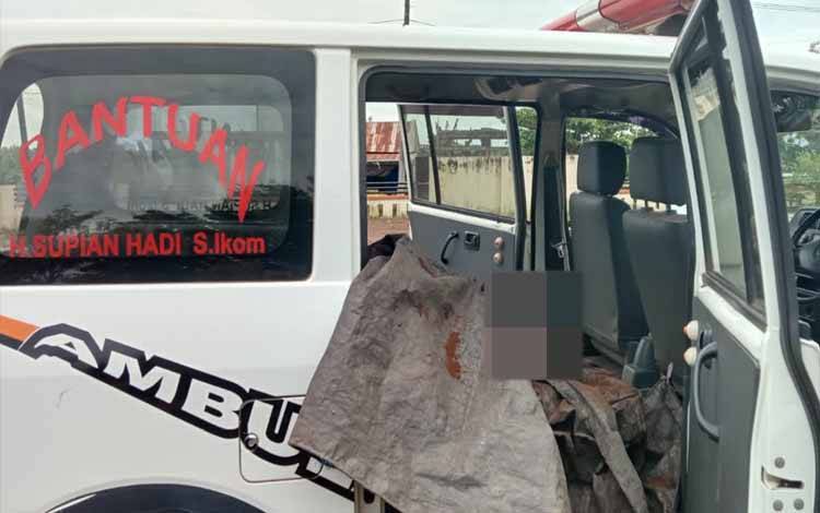 Mayat Pria Tanpa Identitas Ditemukan Membusuk di Rawa Kelurahan Parenggean