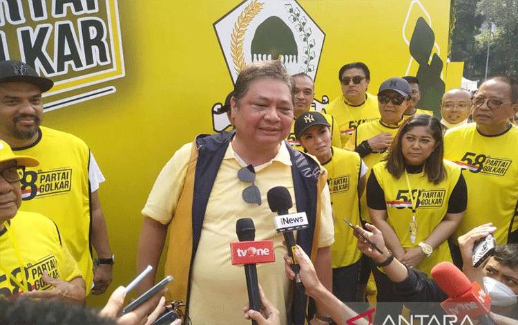 Airlangga: Acara Jalan Sehat Tandakan Golkar Siap Hadapi Pemilu 2024