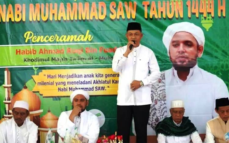 Wabub Riko Ajak Warga Teladani Nabi Muhammad SAW?