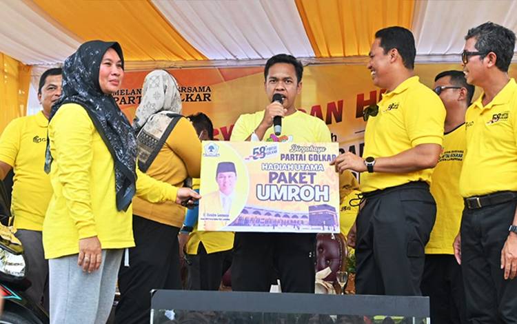 Seorang Polisi Dapat Hadiah Utama Umrah Gratis  ?