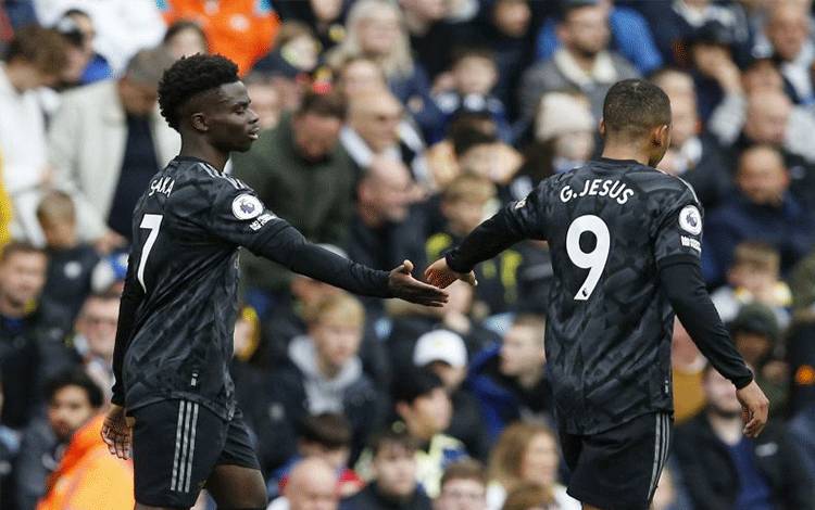 Laga Sempat Tertunda Lama, Arsenal Menang Tipis 1-0 di Kandang Leeds