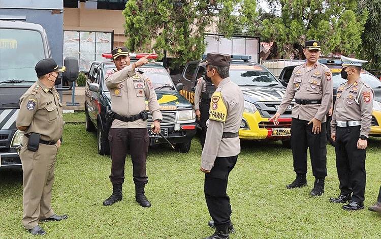 Polres Barito Timur Apel Gelar Personel dan Sarpras Antisipasi Bencana