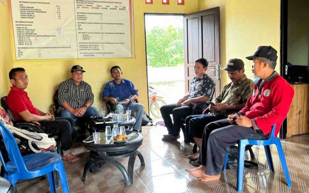 Legislator Kapuas ini Serap Aspirasi Warga Desa Manyahi
