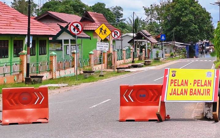 Sejumlah Jalur di Kecamatan Bulik Dialihkan karena Banjir?