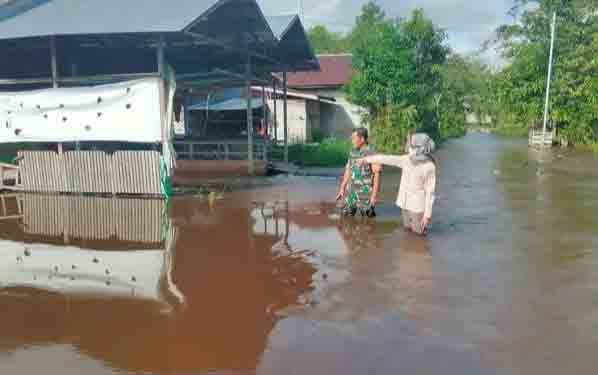 Kelurahan Marang Sudah Terendam Lagi dan Akses Terputus