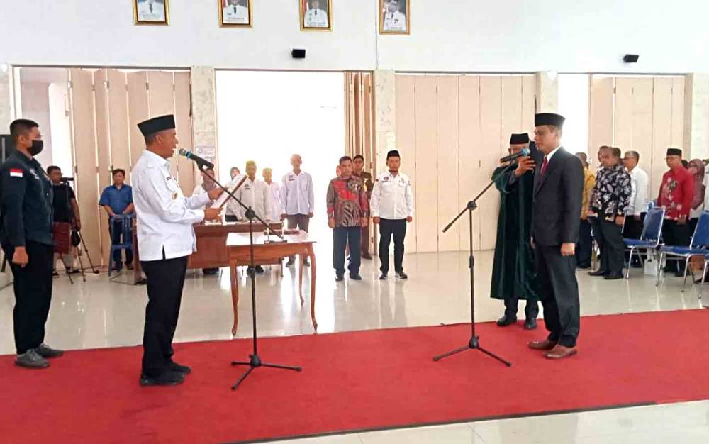 Direktur PDAM Tirta Sukma yang Baru Harus Berinovasi