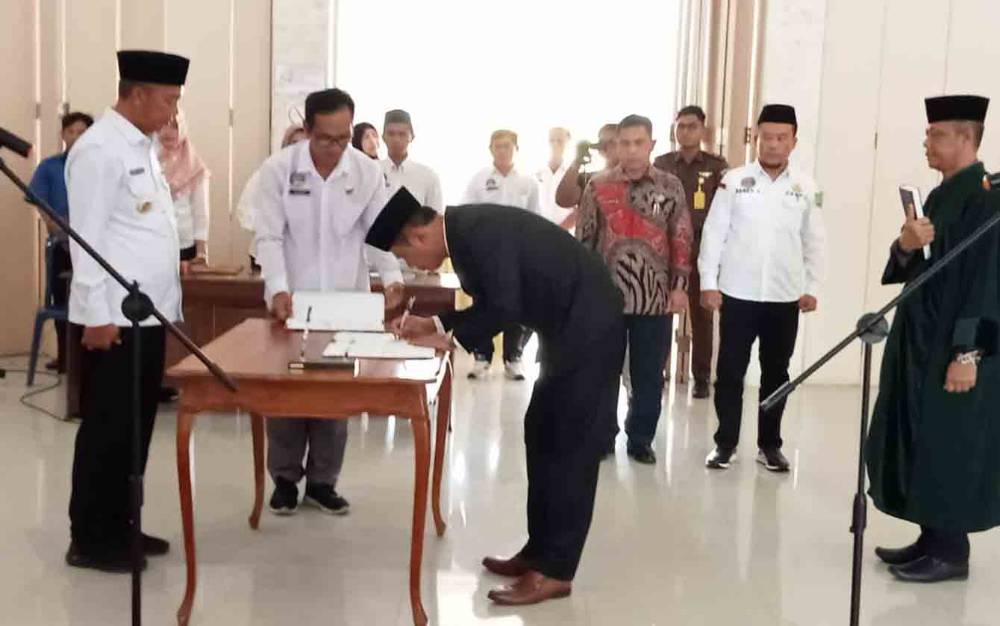 Bupati Sukamara Harapkan Produk PDAM Tirta Sukma Sesuai Standar Kesehatan
