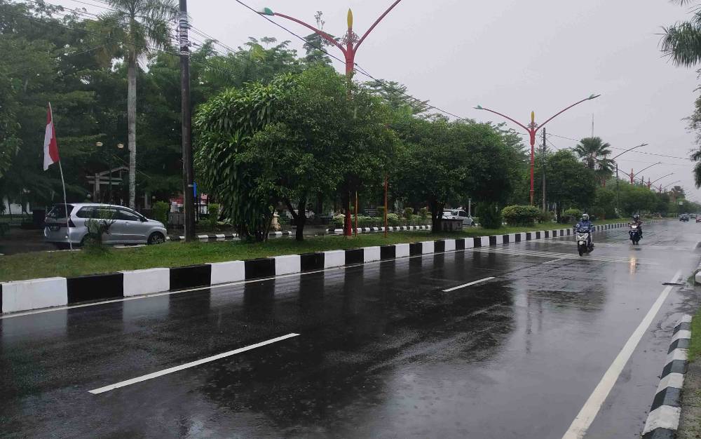 Hujan Deras Masih Berpotensi Guyur Kalteng Sepekan ke Depan
