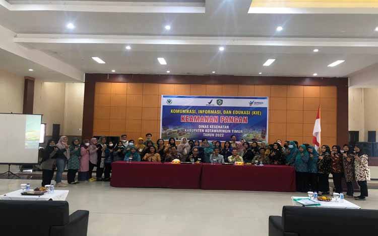 Dinkes Kotim Ajak Masyarakat Peduli Tentang Keamanan Pangan