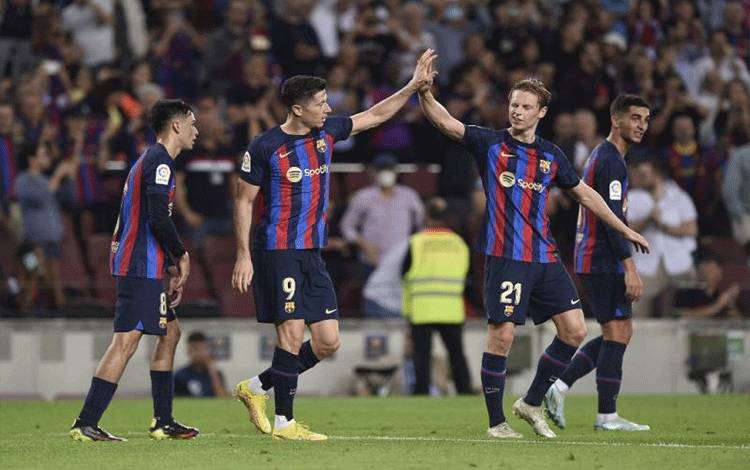 Lewandowski Hapus Nestapa Barca dengan Kalahkan Villarreal 3-0