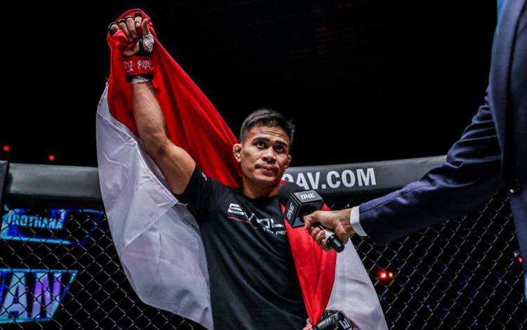 Eko Roni Saputra Bukukan Tujuh Kemenangan Beruntun di ONE Championship