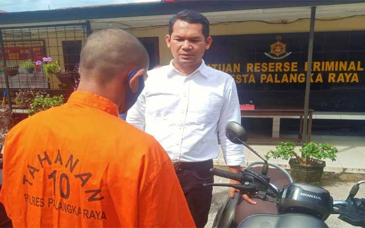 Minta Antarkan Pesanan Ayam Geprek di Pasar Kahayan, Motor Korban Dibawa Kabur