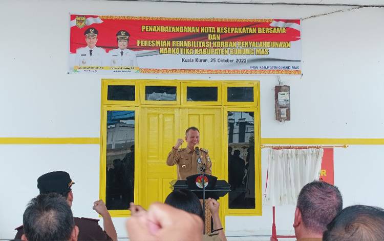 Bupati Gunung Mas Ajak Semua Pihak Cegah dan Berantas Penyalahgunaan Narkotika