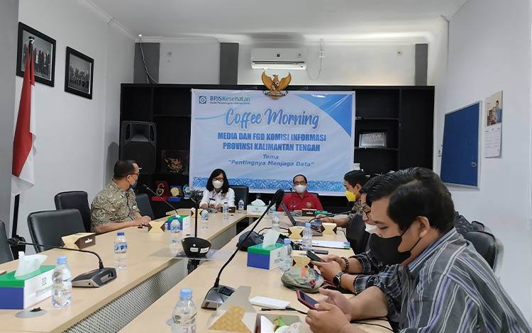 BPJS Kesehatan dan Komisi Informasi Gelar FGD Pentingnya Menjaga Data