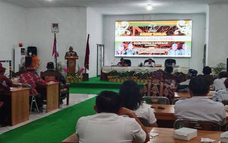 DAD Katingan Gelar Rapat Kerja, Ini Tujuannya