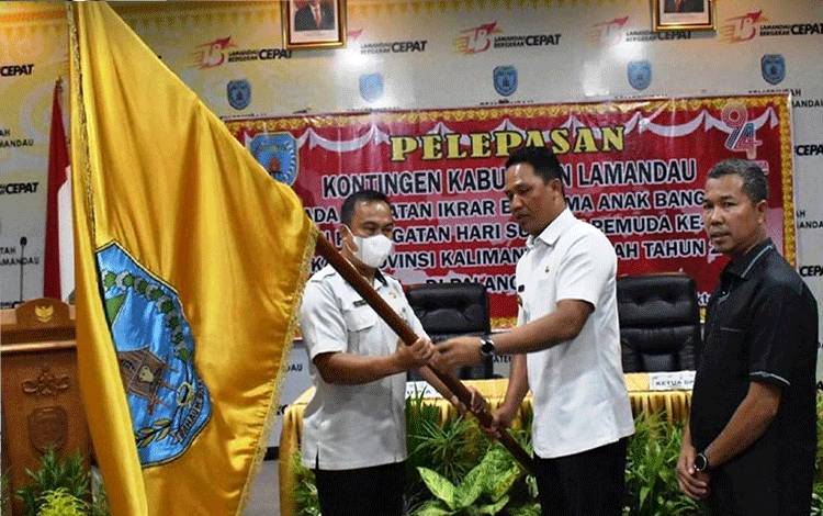 Bupati Lamandau Lepas Kontingen IBAB