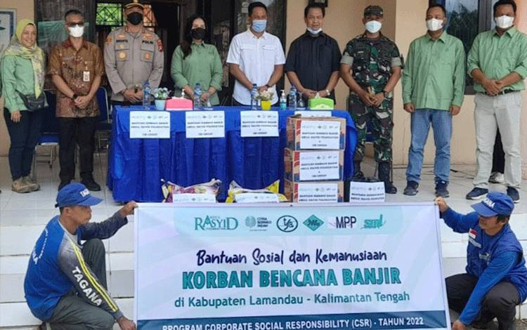 CBI Group Salurkan 5.000 Kg Beras dan Ratusan Paket Sembako di Lamandau