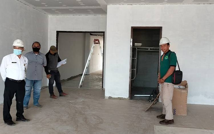 Progres Pembangunan Rujab Bupati Kapuas Sudah 90 Persen?Lebih