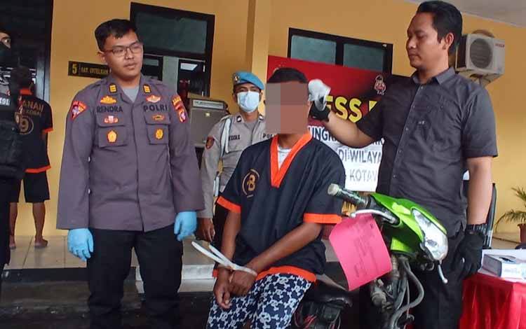 Baru 6 Hari Bebas dari Penjara, Slamet kembali Berulah Curi Motor Milik Korban Banjir di Kobar